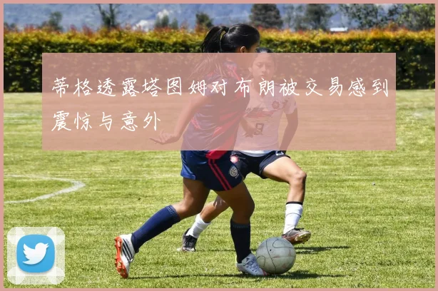 蒂格透露塔图姆对布朗被交易感到震惊与意外